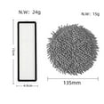 thumbnail image 2 of 8pcs Suitable For Mijia Wash Free Mop Pro Accessories Filter Screen Floor Mop Water Washing Cloth S, 2 of 5