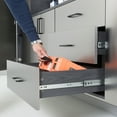 thumbnail image 6 of Klair Living Astro Series Metal Wall Mounted Base Drawer Storage Cabinet in Gray, 6 of 10