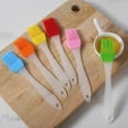 thumbnail image 4 of Advancent Bread Baking Brush Picnicking Outdoor Cooking Silicone Oil Color Barbeque Bakeware Seasoning Condiment Random Brushes Color aleatorio 20Conjunto, 4 of 6