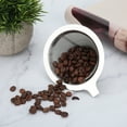 thumbnail image 1 of Coffee Dripper,Stainless Steel Household Coffee Coffee Accessories Coffee Filter High-End Performance, 1 of 7