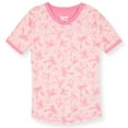thumbnail image 2 of Sleep On It Girls 2-Piece Super Soft Jersey Snug-Fit Pajama Set - Bows , 4T, 2 of 5