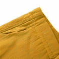 thumbnail image 6 of Stamzod Womens Palazzo Pants High Waisted Flowy Wide-Leg Trousers with Pockets Summer Beach Outfits 2026 Yellow S, 6 of 8