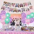 thumbnail image 4 of BTS Birthday Party Decorations, Birthday Supplies for Bangtan Boys Fans Include BTS Happy Birthday Banner Cake Toppers Balloons - -, 4 of 4