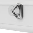 thumbnail image 2 of Dwellnix Silver Aluminum Flight Case Hard Men Locking Briefcase Safety Toolbox Office, 2 of 7
