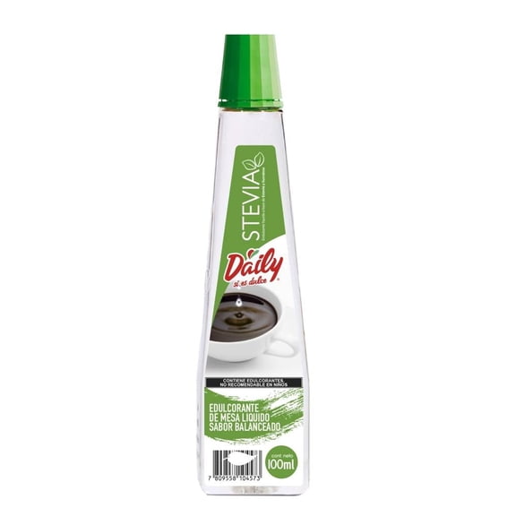 Edulcorante Daily líquido stevia 100 ml