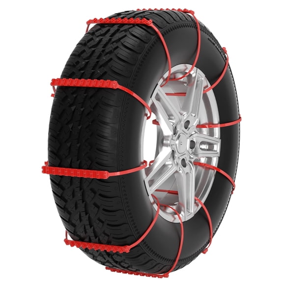 10Pcs Snow Tire Chain Anti-Skid Belt fit for Car Truck SUV Emergency Winter Driving