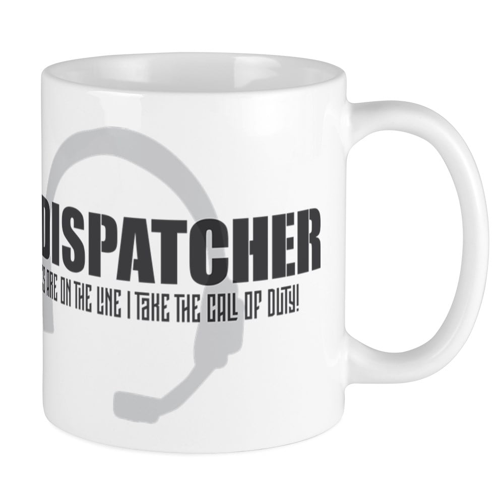 CafePress Good Dispatcher Mug Ceramic Coffee Mug Tea Cup 11 oz CafePress Good Dispatcher Mug Ceramic Coffee Mug Tea Cup 11 oz