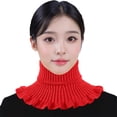 thumbnail image 2 of Helii Women's Double Layer Thickened Knitted Neck Collar - Warm All-Season Scarf for Winter, Spring, Fall, 2 of 4