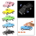 thumbnail image 4 of BESTSKY 2026 New Classic Rustic Vintage Pickup Truck Pull-Back Car Play Vehicle for Kids,Toddlers,Collectors,Playtime,Party Favors,Gift (Alloy Blue), 4 of 7