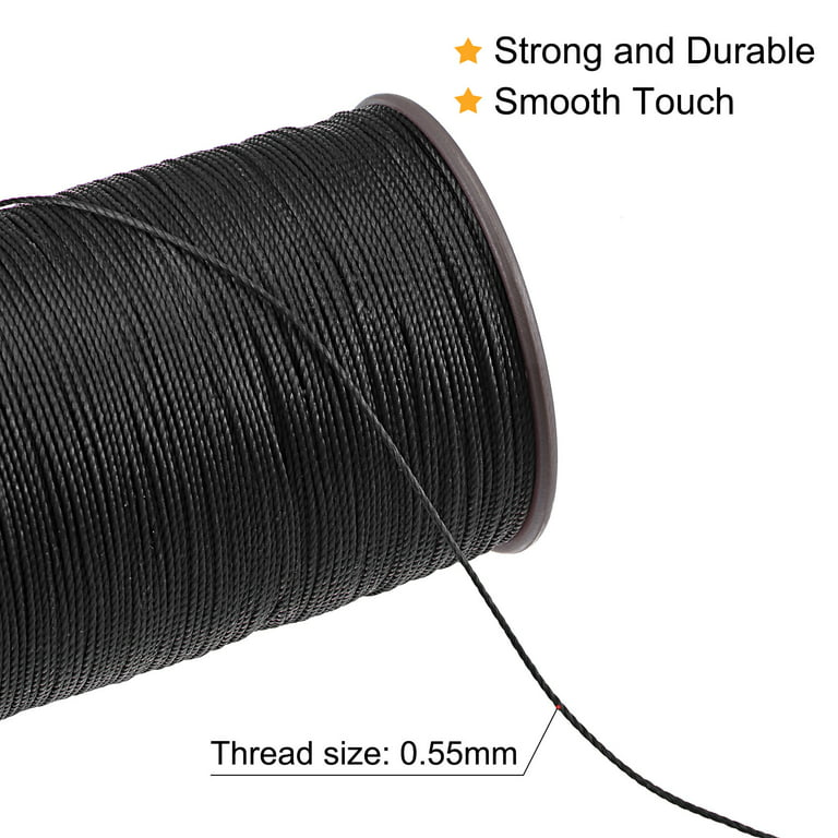  131 Yards Waxed Thread, Leather Sewing Waxed Thread
