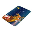 thumbnail image 5 of Christmas Mat Santa Claus Carpet Red Gift Living Room Bedroom Door Mat Snowman Foot Mat, 5 of 5