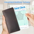 thumbnail image 4 of 5 Pack Guest Check Books, Server Note Pads for Restaurant, Green Waiter Checkbook, Waitress Notepad, Food Receipt Book, Restaurant Order Pad 50 Sheets/Pack, 250 Total Tickets, 4 of 5