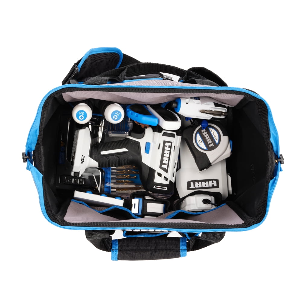 HART STACK 12-inch Hard Bottom Tool Bag
