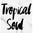 thumbnail image 2 of Tropical Soul Cute Island Vacay Vibes Unisex Plus Fleece Graphic Sweatshirt Brisco Brands 5X, 2 of 5