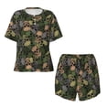 thumbnail image 4 of Picia Camouflage Skulls Pajamas Sets for Women Soft Short-Sleeved Pjs with Lounge Shorts Two Piece Sleepwear-3X-Large, 4 of 9