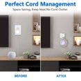 thumbnail image 2 of Soporte de pared para HomePod Mini CUHIOY con gestión de cables, 2 of 7