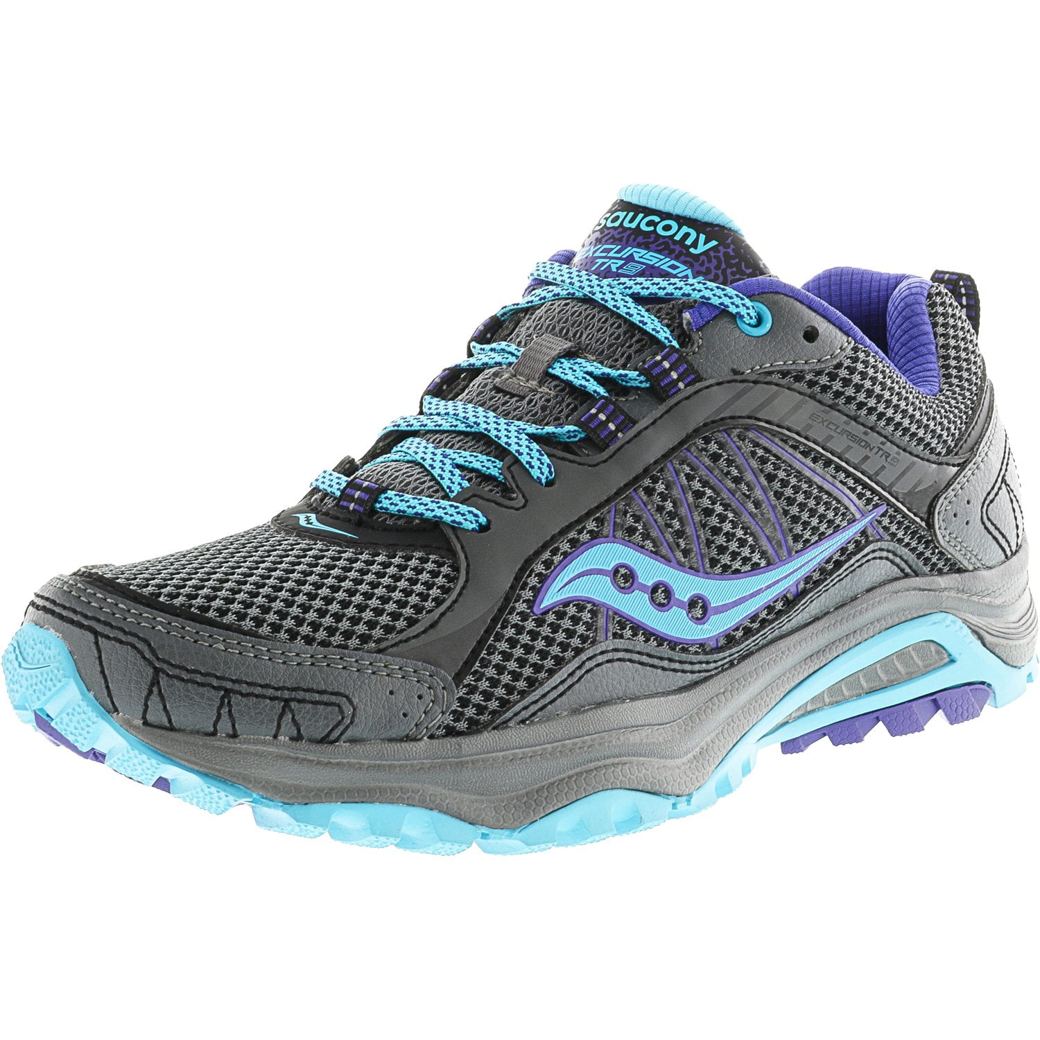 saucony women's grid excursion tr9 trail running shoe