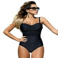 thumbnail image 4 of Maillot de Bain une Pièce pour Femmes, Bikini à Tour de Cou, Tenue de Plage, 4 of 6