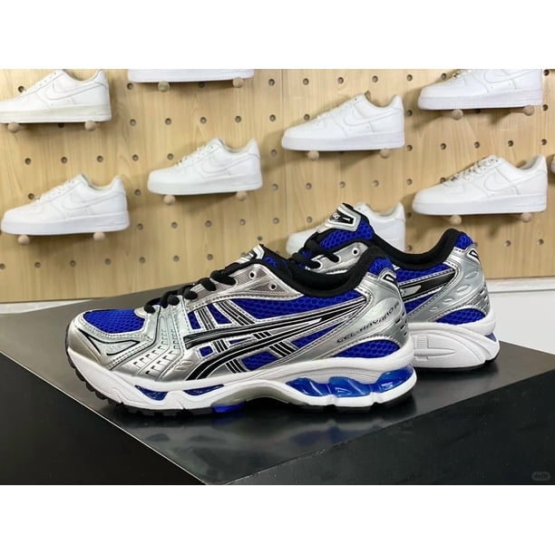 P+ ASICS GEL-Kayano 14 ‘Monaco Blue Silver’ Men’s Sneaker Running Shoes