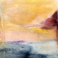 thumbnail image 2 of Oppenheimer, Michelle 26x26 White Modern Wood Framed Museum Art Print Titled - Shadowy Lake, 2 of 4