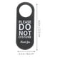 thumbnail image 2 of WEUVEB 2Ud Para Puerta Do Not Disturb En Material PU Cuero Para Hotel Oficina Y Salas De Conferencia, 2 of 6