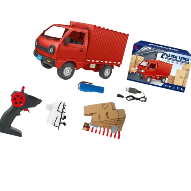 Coche de juguete RC 1/16 Strade Fareast Limited camión de juguete rojo