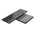 thumbnail image 4 of Foldable Compact Keyboard Portable BT Keyboard with Large Touchpad Travel Pocket-Sized Wireless Keyboard Compatible with Windows/iOS/Android, 4 of 4