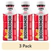 (3 pack) BODYARMOR Zero Sugar Fruit Punch Electrolyte Sports Drink Bottle, 16 fl oz