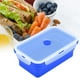 thumbnail image 3 of Fiambrera rectangular BuyWeek de Silicona 1200 ml lonchera Bento contenedor de almacenamiento de alimentos, 3 of 12