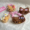 thumbnail image 4 of Nuevo y lindo tocado de Sanrio con diseño de Hello Kitty, bikini de piel negra, adornos para niña, tocado de anime kawaii, horquilla, accesorios para el cabello, 4 of 5