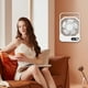 thumbnail image 4 of Portable Hangable Fan Foldable Desktop Fan 3-speed Digital Display Fan 2600mAh Extra Long Life Quiet And Comfortable Suitable For Office Outdoor Home, 4 of 7