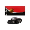 thumbnail image 2 of SPYDERCO SQUEAK FOLDER 2" N690CO SS CLIP POINT PLAIN BLADE FRN BLACK, 2 of 2