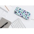 thumbnail image 3 of DistinctInk Clear Shockproof Hybrid Case for iPhone XS Max (6.5" Screen) - TPU Bumper, Acrylic Back, Tempered Glass Screen Protector - Mermaid Scales, 3 of 9