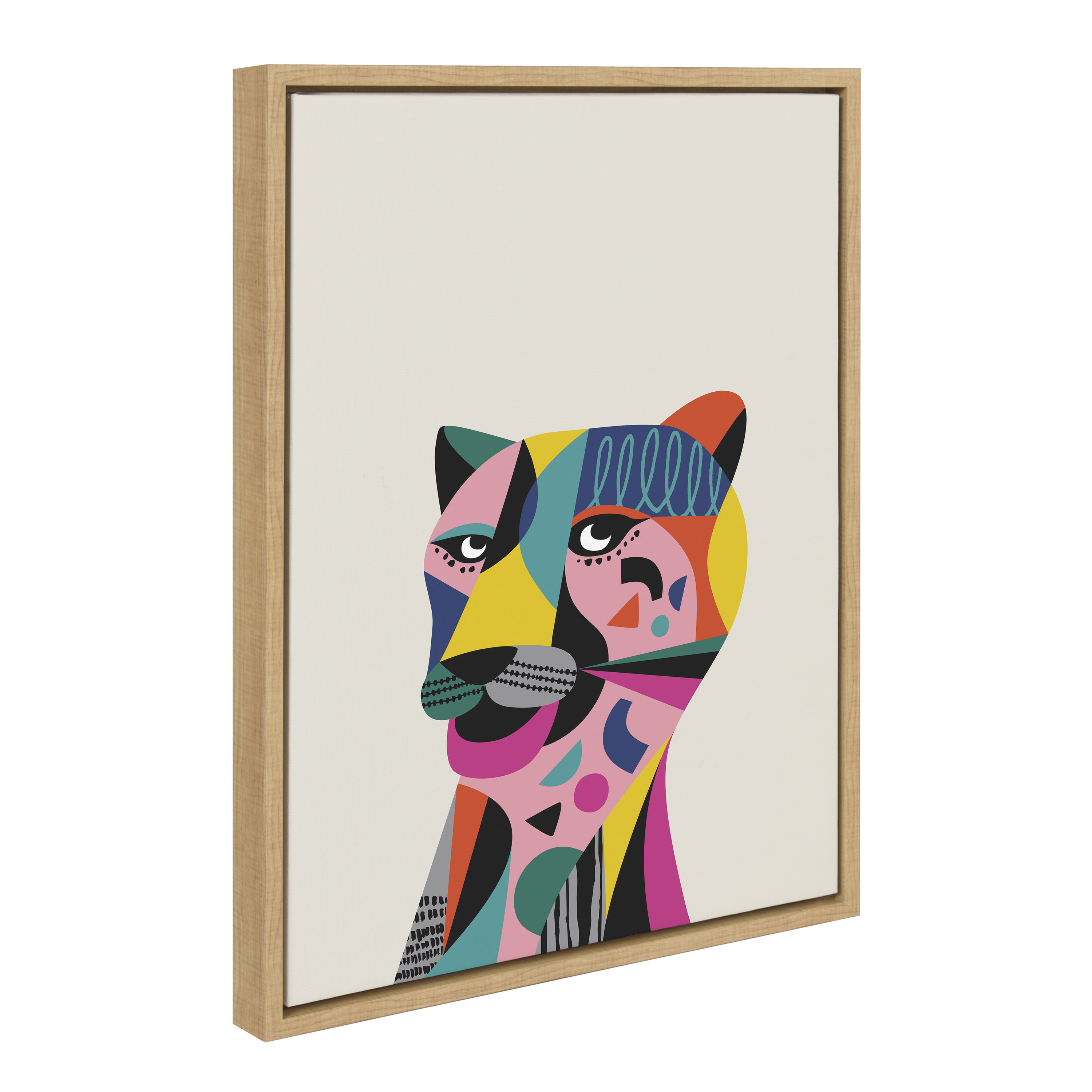 Kate and Laurel Animals & Insects Framed Canvas Art Print, 18" x 24"