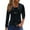 Black, variant on Eiyaclvo Womens Plus Size Sequin Tops Glitter Long Sleeve Shirts Ruffle Hem Velvet Tops Solid Color Sparkle Party Shirts Sparkly Holiday Blouses