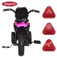 thumbnail image 2 of Triciclo para Niños JOYKOO DISEÑO de moto LUZ y sonido rosa, 2 of 6