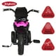 thumbnail image 2 of Triciclo para Niños JOYKOO DISEÑO de moto LUZ y sonido rosa, 2 of 6