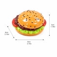 thumbnail image 3 of Cheeseburger Form Novelty Decor, Desk Decor, Cute Home Decor, Kitchen Countertop Decor, Kitchen Decorations, Home Decor Kitchen, Kitchen Sets for Home Decorations, Small Storage,, 3 of 8