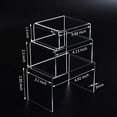 thumbnail image 6 of Clear Acrylic Display Risers, 6 of 7