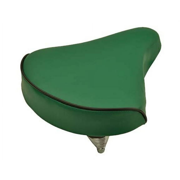 Alta Beach Cruiser Vinyl Bike Saddle, Multiple Colors. (Green)