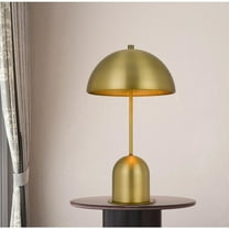 40W Peppa Metal Accent Lamp With On Off Touch Sensor Switch, Antique Brass