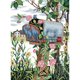 thumbnail image 1 of Cuadros Decorativos Bordado parcial estampado punto de cruz 14CT DIY hilo de algodón Morning Glory Kit JShteea Nuevos Originales, 1 of 9