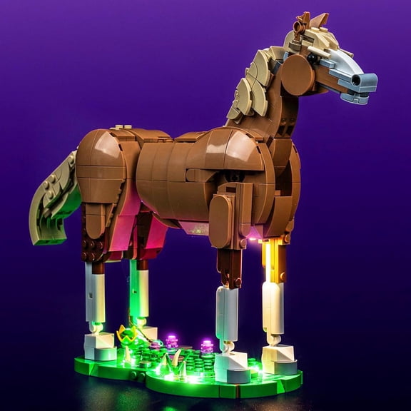 Light kit Compatible with Lego 31166 Beautiful Horse - No Model Only Light, LED Lighting Accessories Compatible with Lego 3-in-1 31166