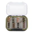 thumbnail image 1 of Fly Fishing , Colorful 64 Pcs Fishing Lure Kit  For Fly Fishing, 1 of 8