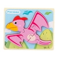 thumbnail image 3 of Rompecabezas de Dinosau de Madera para Juguetes Educativos para 3 años - Estilo6 Sunnimix rompecabezas de dinosaurios para niños pequeños, 3 of 8