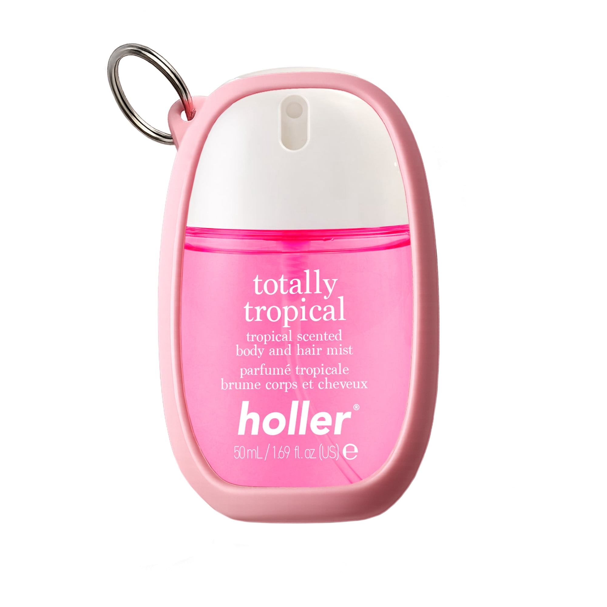 Holler Body And Hair Fragrance Mist Keychain Holder
