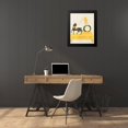 thumbnail image 4 of PI Studio 20x24 Black Modern Framed Museum Art Print Titled - Cherub Clock, 4 of 5