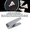 thumbnail image 3 of Tennis Stringing Clamp, Rustproof Badminton Racket Stringing Clamp 30lbs Clamping Force  for Racquetball, 3 of 7