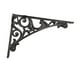 thumbnail image 5 of Soporte para estante de pared, resistente y fuerte, para exhibición, montaje en pared, para decoración de interiores, exteriores, cocinas y garajes. Negro, 5 of 8