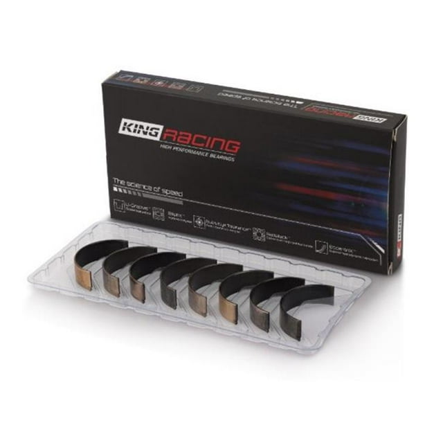 King Engine Bearings CR4586XP Performance Rod Bearing Set for 2007 Plus Mitsubishi 4B11T EVO X - Standard Size